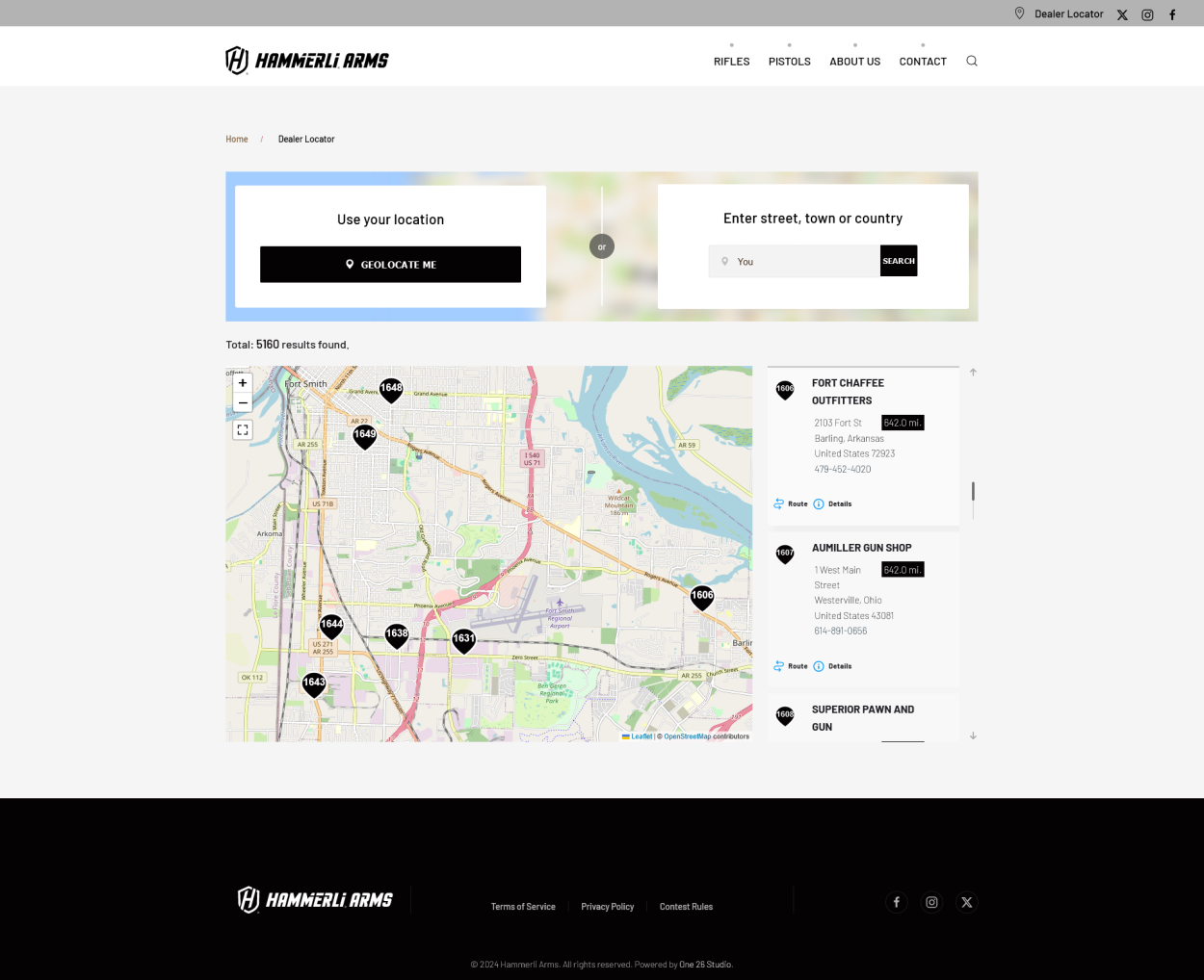 Dynamic Dealer Locator
