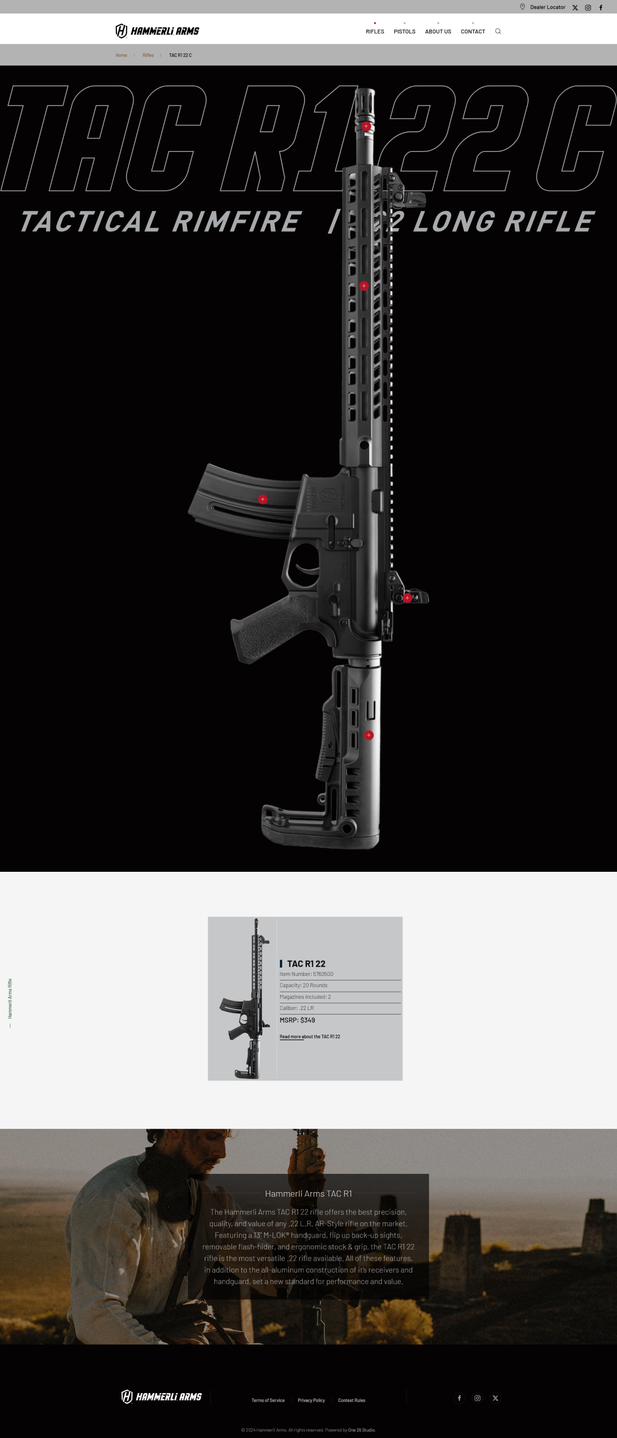 Hammerli Arms Main Product Category Page